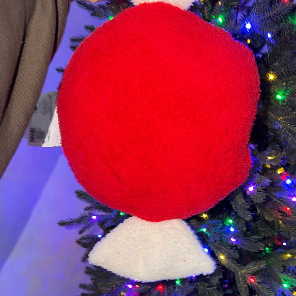 Wondershop Red and White Holiday Candy Pillow - Picture 3 of 3